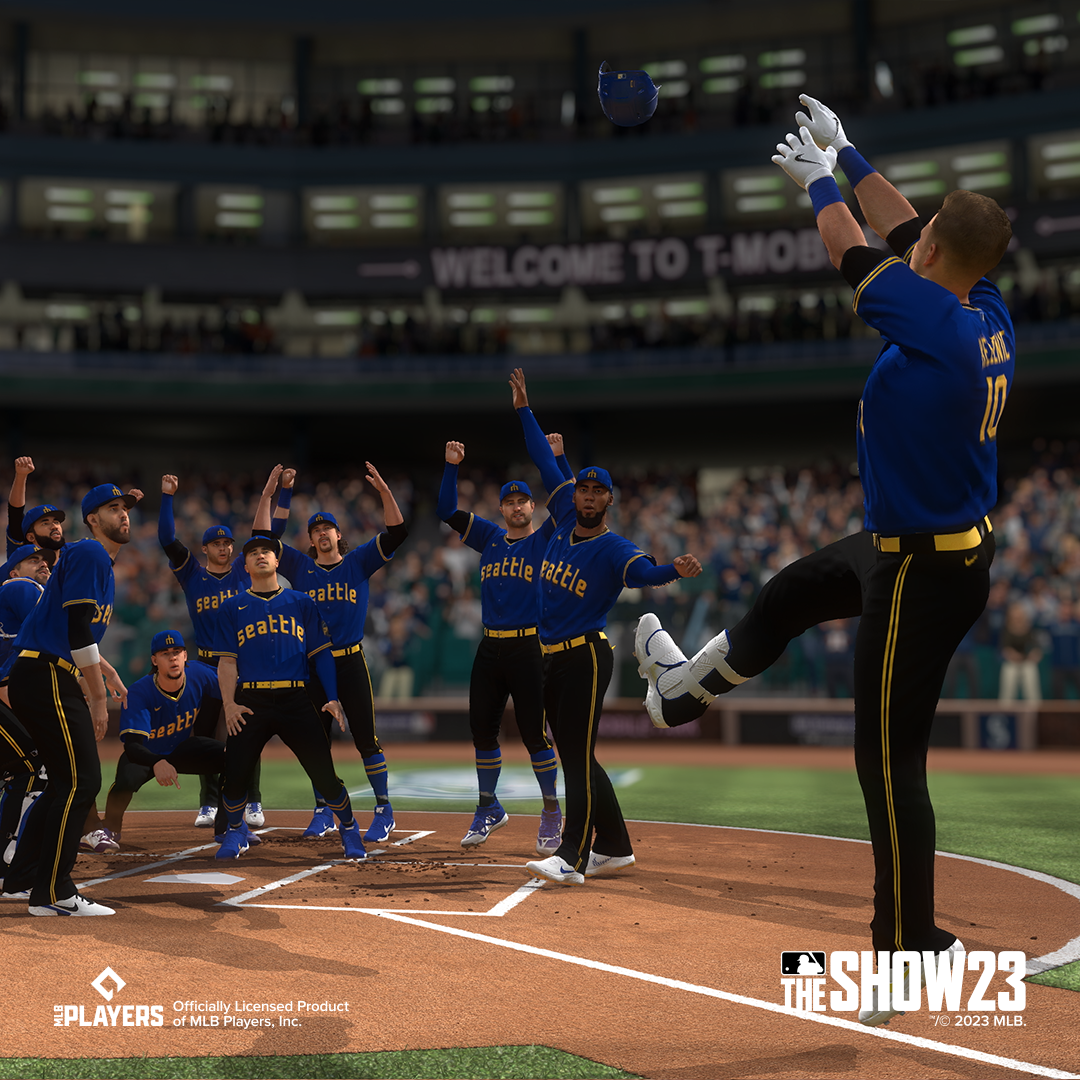 thumbnail interactive-video image 1 of 2025 Seattle Mariners City Connect Official Rawlings Baseball - Boxed 1 of 4
