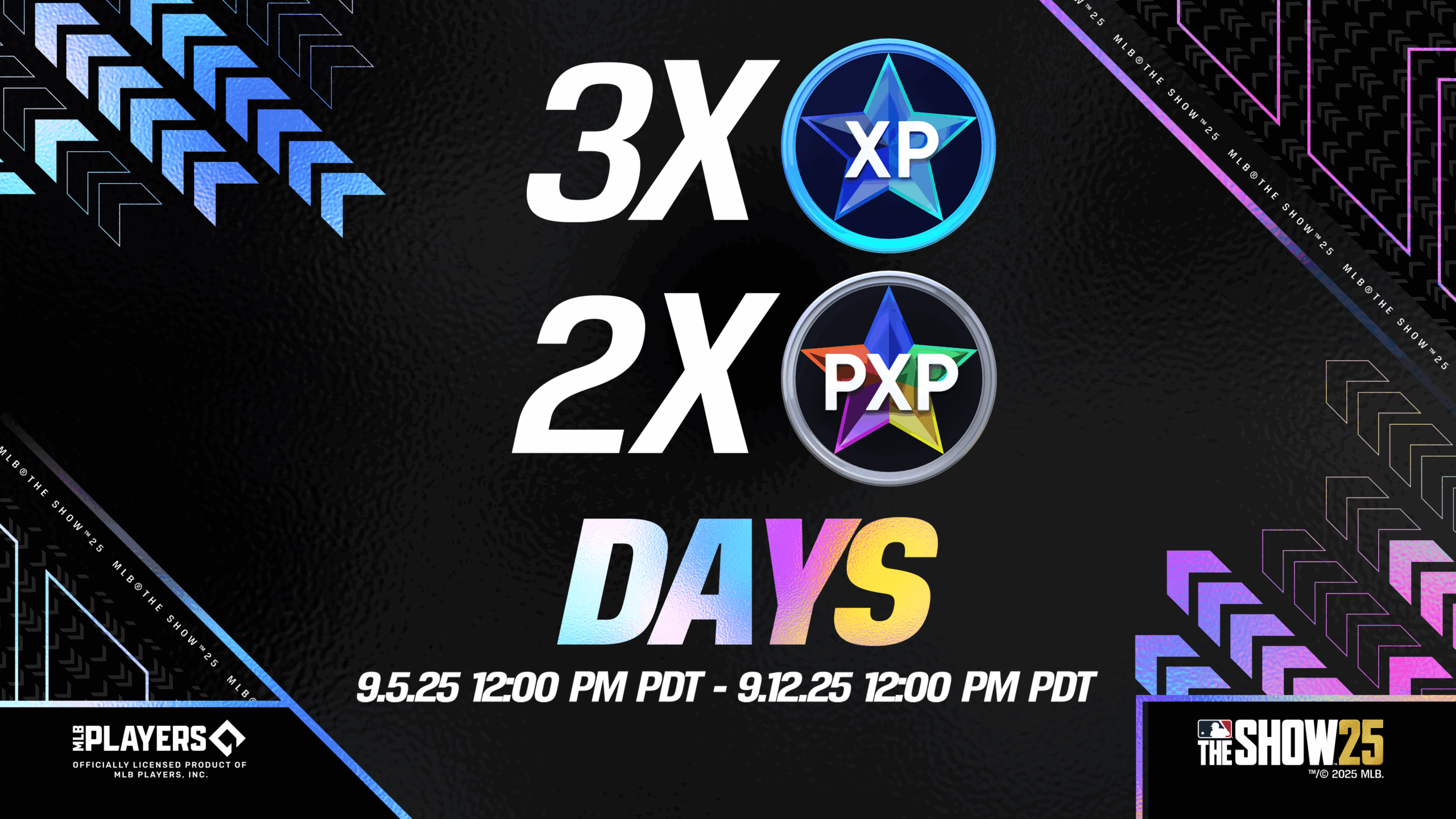 Triple XP & Double PXP Days let you earn more than ever in MLB The Show 25