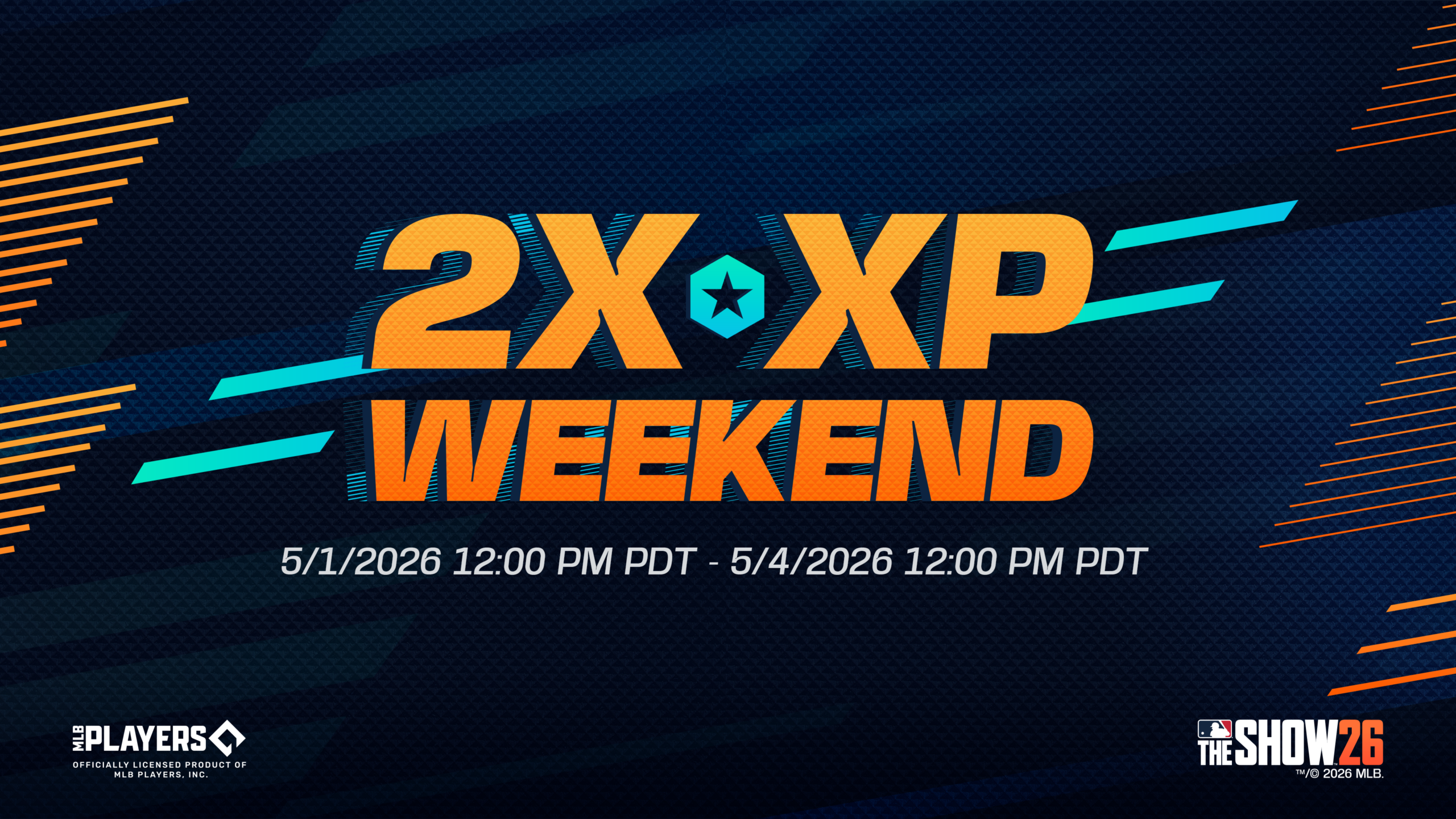 Start this May with a Double XP Weekend & the Cityscapes Series in MLB The Show 26