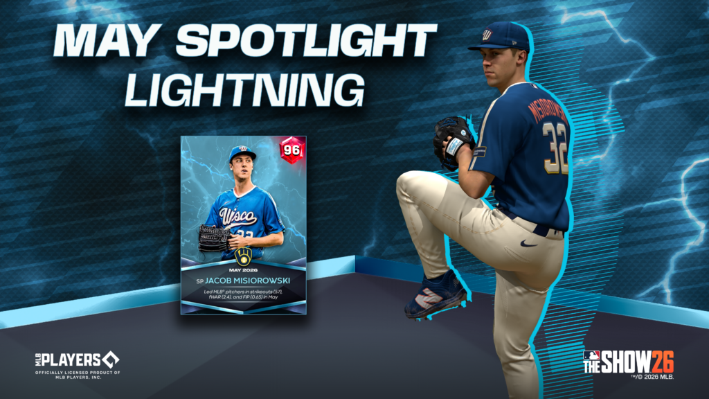 MLB® The Show™ - Lightning Jacob Misiorowski + 14 More Red