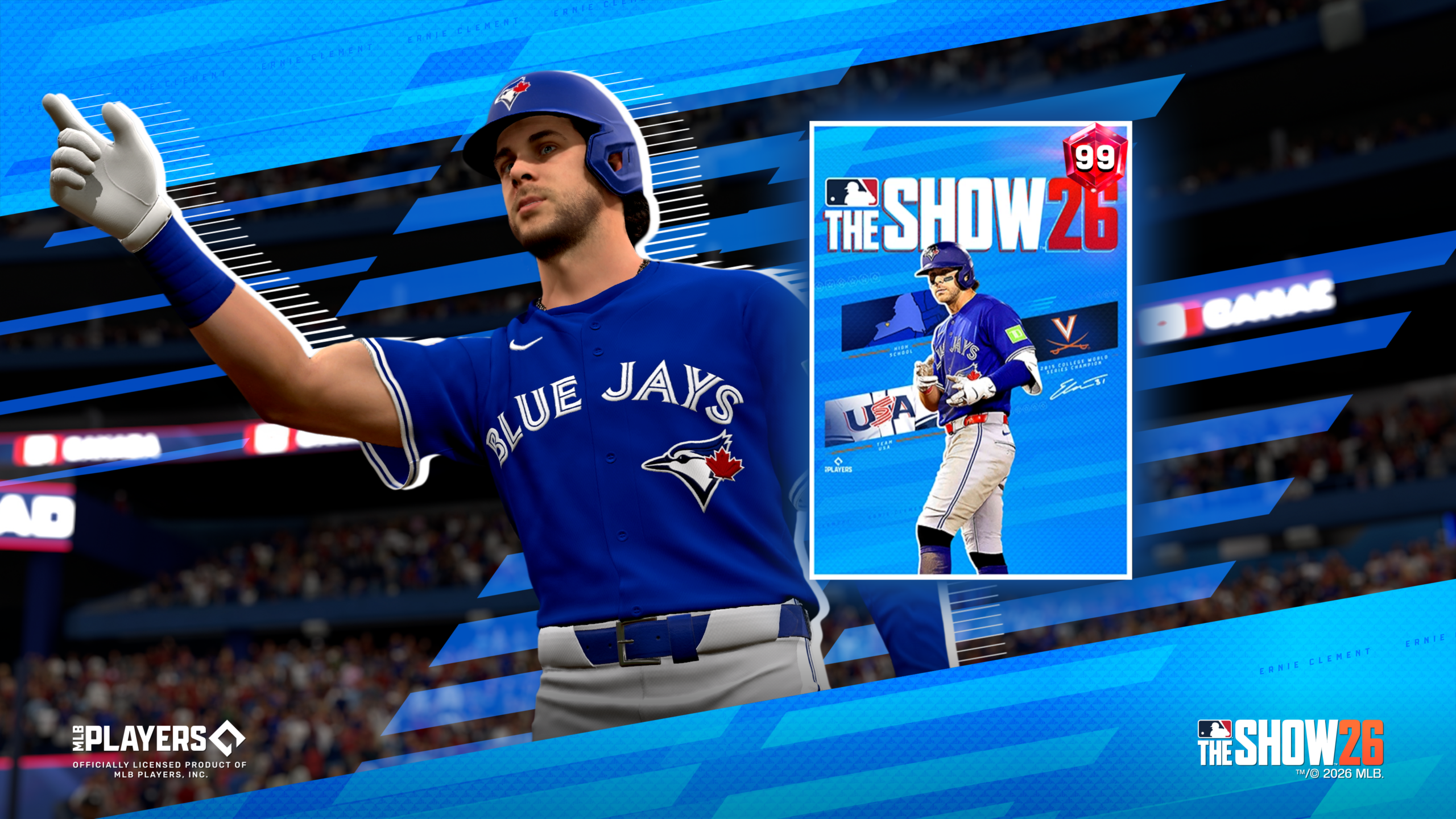 The Ernie Clement Takeover Starts today in MLB The Show 26