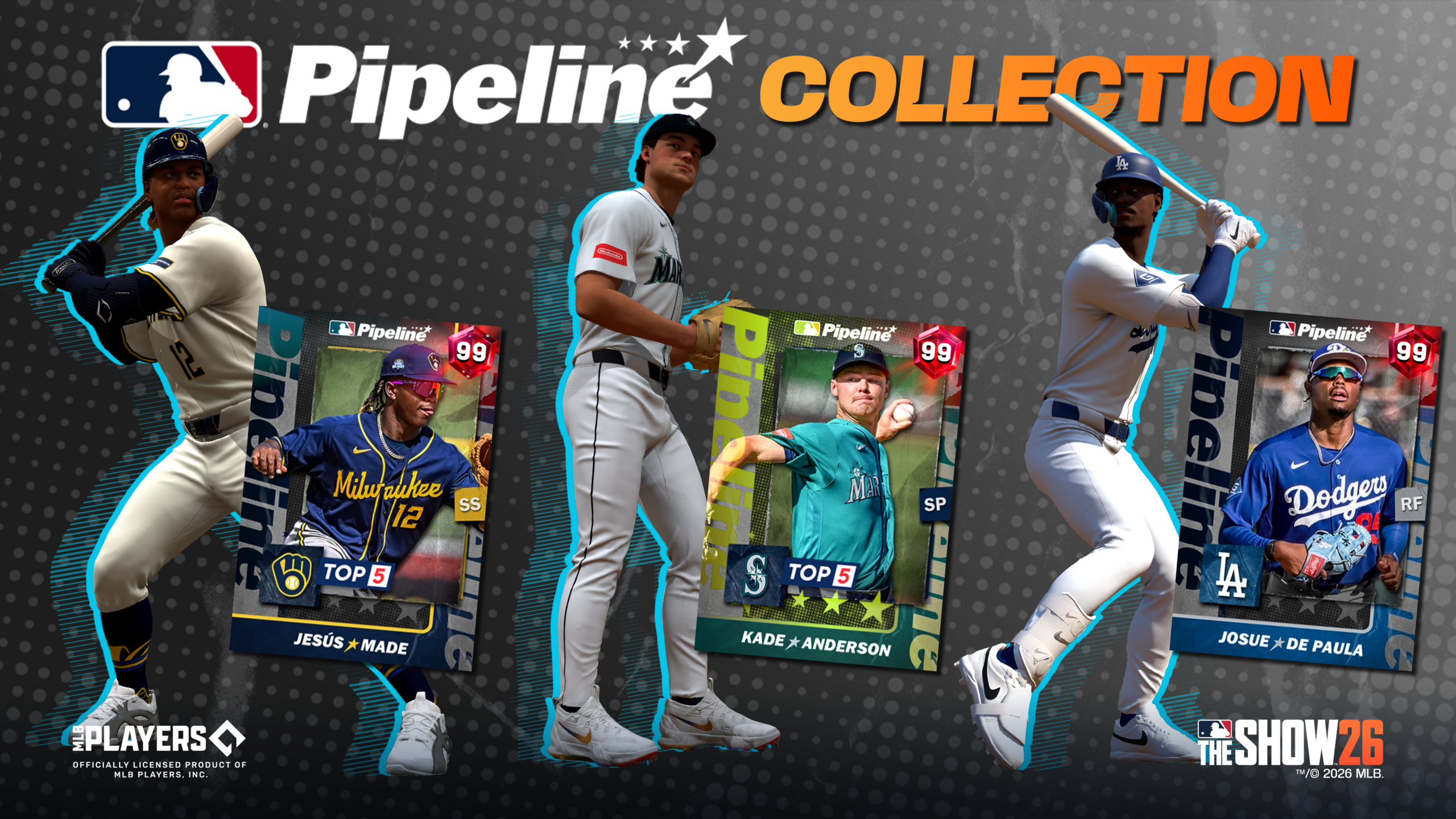 Pipeline Series content funnels baseball’s top prospects directly into MLB The Show 26